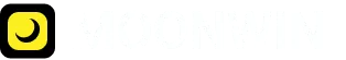 Moonwin footer logo with icon